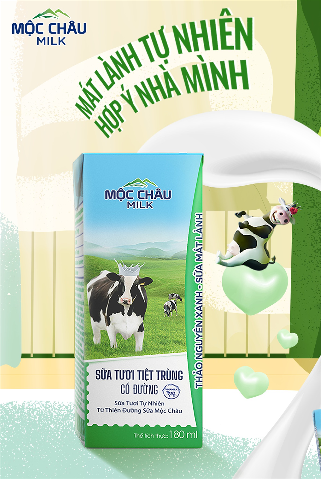 2412074: SỮA TƯƠI TIỆT TRÙNG CÓ ĐƯỜNG MỘC CHÂU MILK